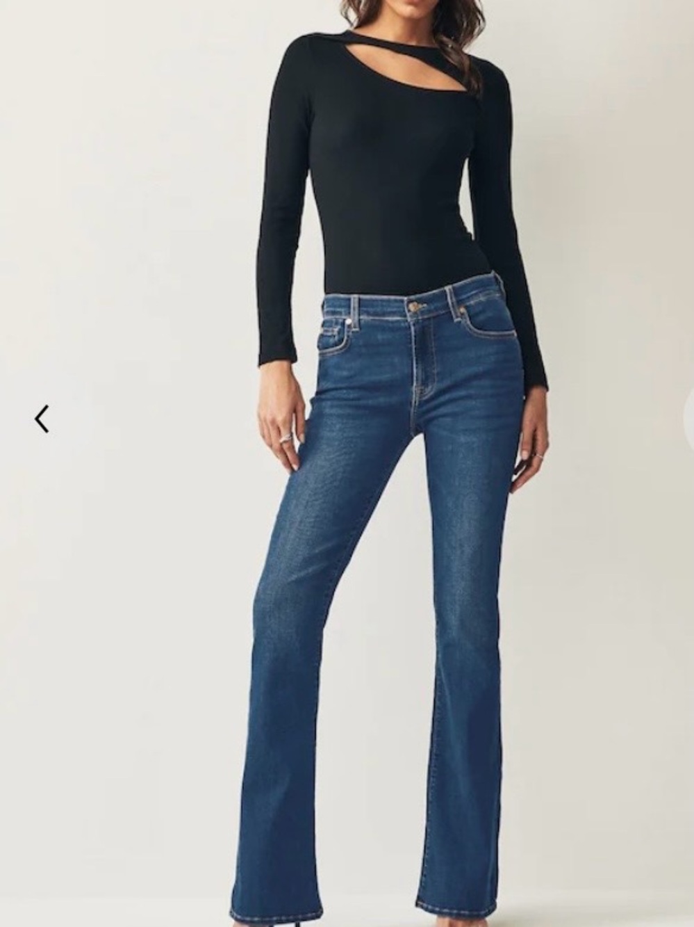 7 For All Mankind Duchess Bair Rinsed Bootcut Flare Jeans size 30